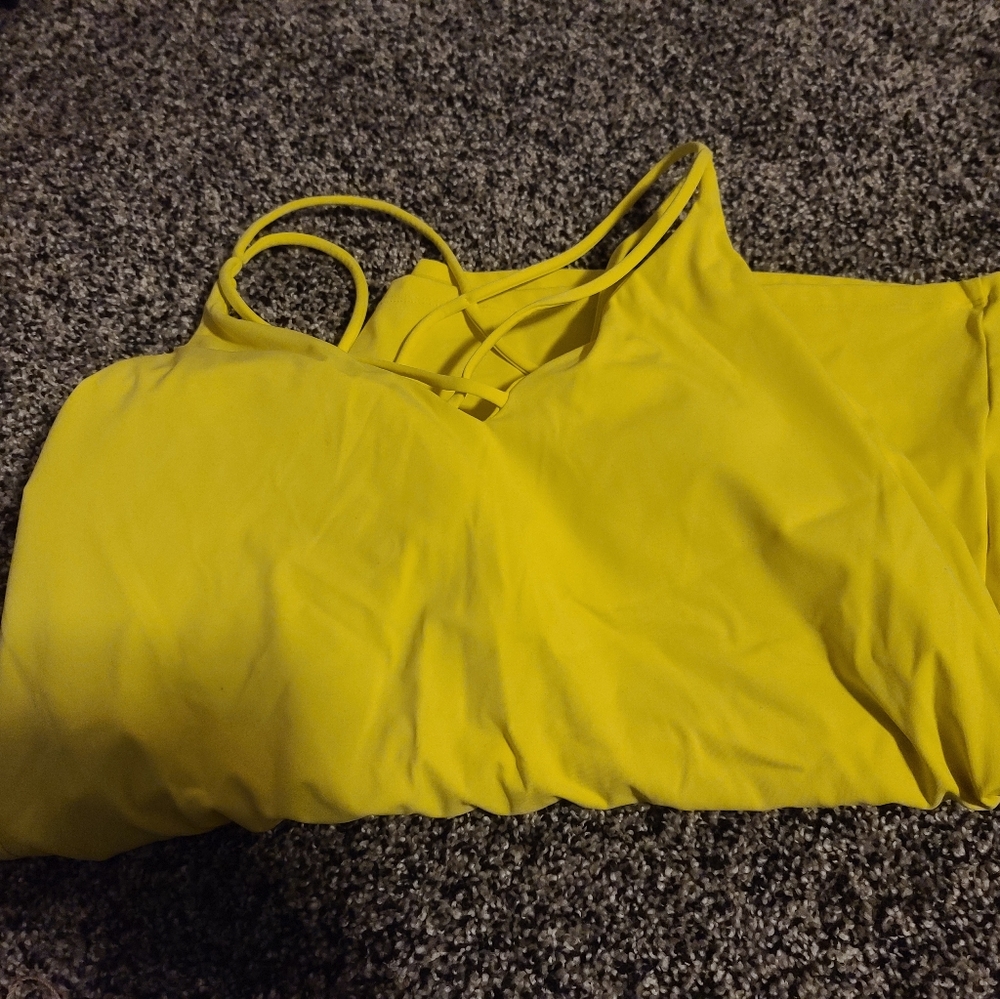 Strappy tank
